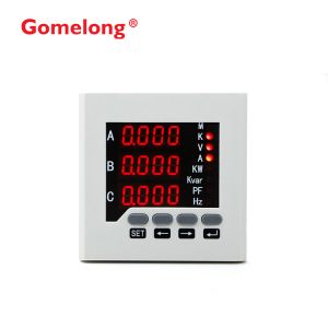 Hot selling three phase four wire digital electronic panel meter with rs485