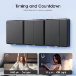 Zigbee Smart Switch no capacitor required With Timing Voice App Alexa Google