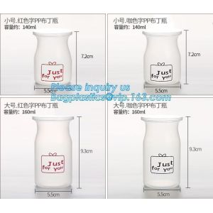 Food Packaging Disposable Various PP Yougurt Cup,flexo printing for frozen