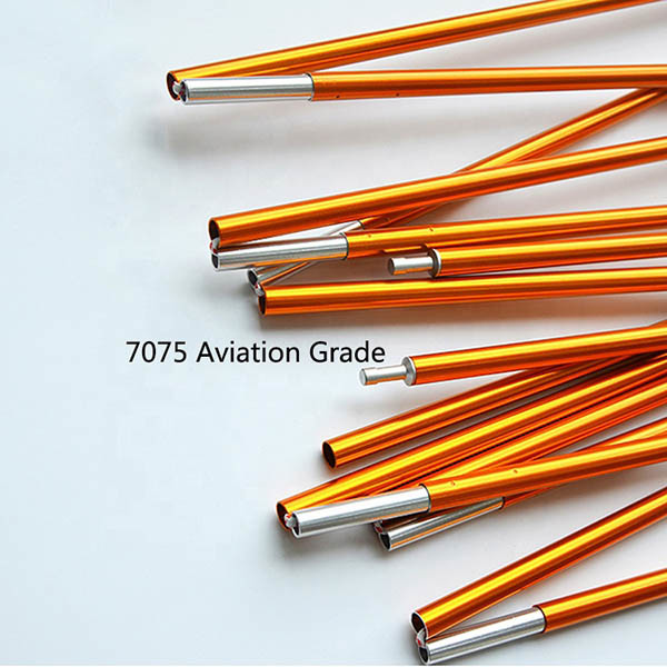 Quality UV Resistant Tent Adjustable Extension Pole Aluminium Alloy Round Connects wholesale
