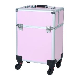 Portable Rolling Pro Makeup Cases,Rolling Cosmetic Organizer