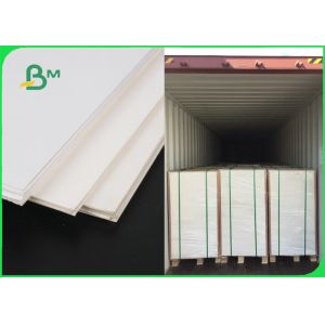 China White Color Double Side C1S Cardboard For Invitation Card 1.2mm 1.5mm 72*102cm on sale