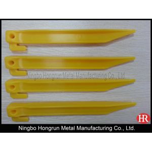 7" or 18cm plastic tent pegs