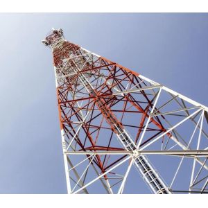 High Quality Customizable Triangular Angle Steel Telecommunication Tower Kit