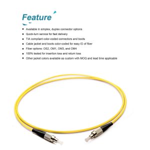 FC / UPC To FC / UPC Multifunctional MM Ethernet Fiber Optic Cable