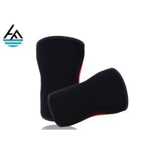 Compression Athletic Knee Brace Basketball , Sporter Elastic Knee Sleeve Support