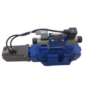 Rexroth Proportional Valve 4WRKE25W8-220L-3X/6EG24EK31/C1D3V High Precision Compact Design Blue Wide Control Range Energy-Saving