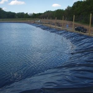 1.0mm Nonwoven Smooth Hdpe Geomembrane For Fish Farm Pond Liner