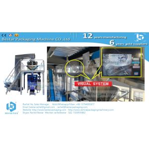 How to pack product in plastic pouch automatically and easy monitor BSTV-750AZ