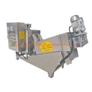 Highly Automatic Municipal Sludge Dewatering Machine Conch Sludge Dehydrator