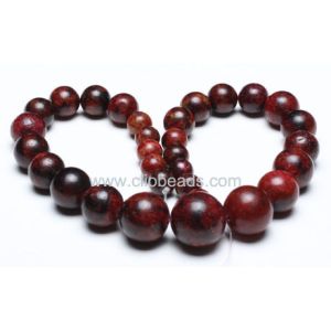 Red Synthetic Turquoise Graduated Rounds Gemstone Bead Jewellery