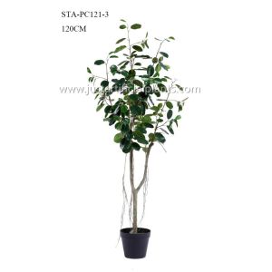 Ideal Tropical Artificial Banyan Tree Small Leaves Special Design Eco Friendly