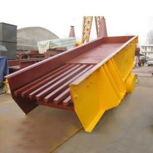 Industrial Electromechanical Vibrating Pan Feeder Mining Grizzly 37kw