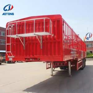 3 Axle Fence Semi Trailer with Mechanical or Air Suspension