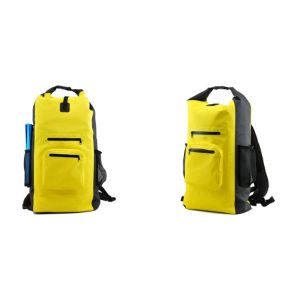 Personalized 600D Polyester Backing PVC Waterproof Hiking Backpack Multi Sizes Optional