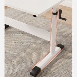 Zhejiang Eco-Friendly Partical Board Student Writing Desk with Manual Height