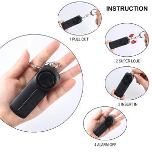 Security personal alarm devices personal aaa battery alarm bell anti rape self
