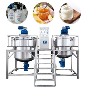 Customized Liquid Detergent Manufacturing Machine High Shear Mixer Homogenizer