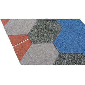 1000mm Length Asphalt Roofing Shingles With Online Technical Support