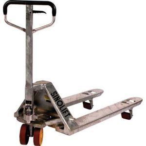 China NPG Hot-Galvanized Hand Pallet Truck Loading Capacity 2000kg on sale