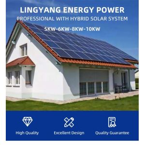 photovoltaic 8kw 10kw home solar power kit with US Voltage standard Split Phase