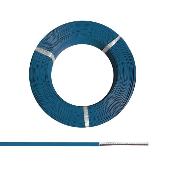Quality 19 Strands Silver Plated Copper PFA Heating Wire with AC600V Rated Voltage and Multiple AWG Sizes wholesale