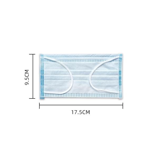 Single Use Non Medical 3 Ply Disposable Daily Face Mask