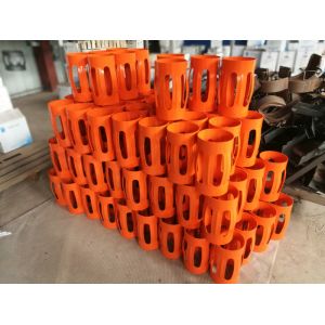 China Hard Elastic Spring Casing Centralizer , Simple Structure Casing Accessories on sale