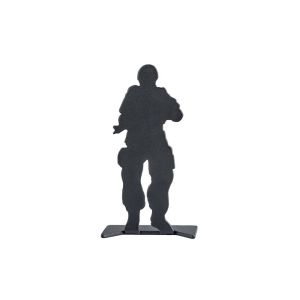 Durable 66g Shooting Target Set , Steel Shooting Targets 80mm Height