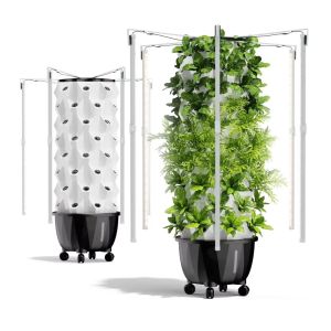 65L 12 Layer 96 Holes Indoor Movable Vertical Farming Growing Systems Hydroponic