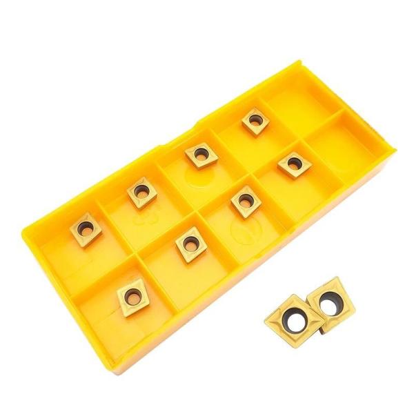 PVD Coating Ccmt09t304 Carbide Inserts Hard Turning Ccmt09t308