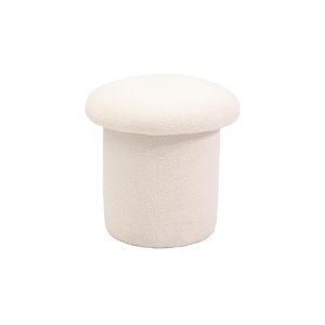 China 42cm Height Beige Velvet Seat With 70KG Loading Capacity on sale