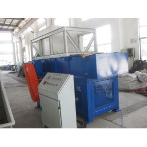 PLC Control Plastic Shredder Machine With Good Shaft Structure Design