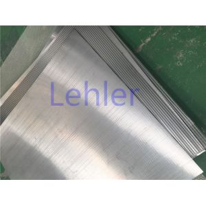 Flat Panel Wire Slotted Screen With Smooth Filtration Surface For Solid - Liquid