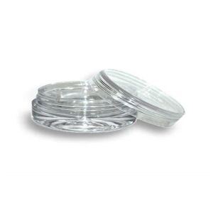 7ml Acrylic Concentrate Containers Food Grade Polystyrene With Nice Transparency