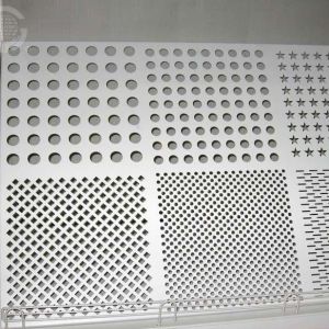 635 Mesh Perforated Screen Mesh Aluminum Punching Metal Sheet For Window