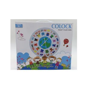 Funny Arts And Crafts Kits For Kids Craft Clock Mechanism with DIY Painting