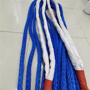China 12 Strand Braided High Strength UV Resistance Marine Towing Rope 48mm*220m on sale