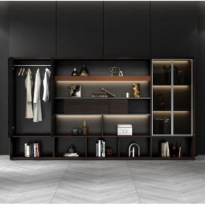 Modern design furniture filing cabinet with drawer wood file cabinets storage