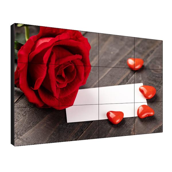 8ms Fast Response Advertising Seamless Video Wall Lcd Monitors Brightness 500