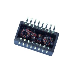 S558-5500-67 10 / 100 Base - T Ethernet MagneticTransformer With PoE +