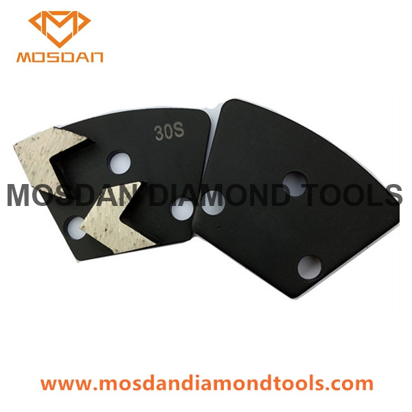 Arrow Segment for Concrete Floor Preparation