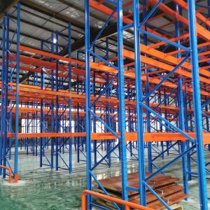 Cheap Customized Industrial Metal Warehouse Racking Pallet Racking System 500kgs-2500kgs/Shelf for sale