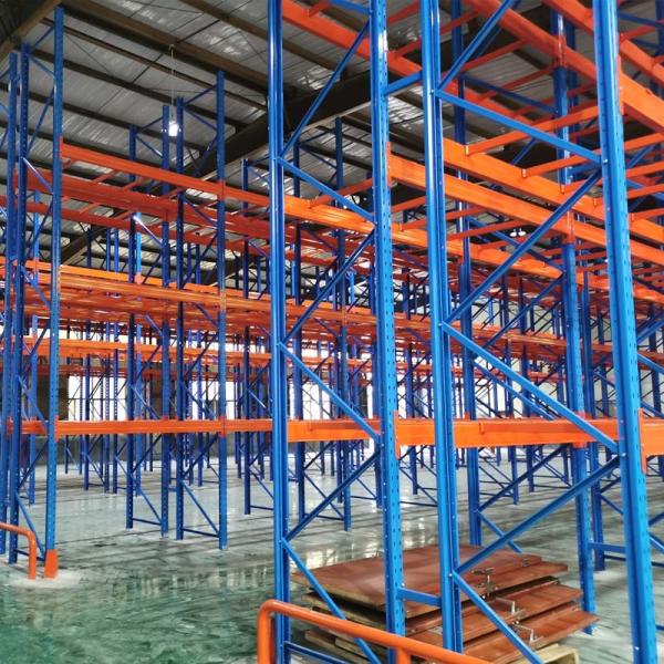 Customized Industrial Metal Warehouse Racking Pallet Racking System 500kgs