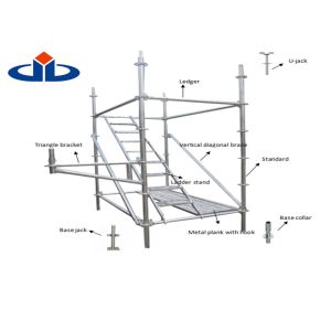 Durable Ring System Scaffold British Standard Scaffolding Easy Assembly