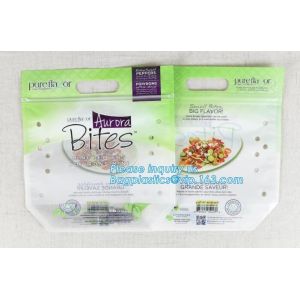 Stand Up Roasted Chicken Packaging Bags With Zip Top hot roast, rotisserie