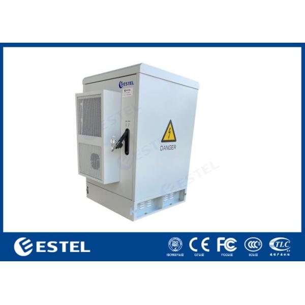 One Front Door IP55 Outdoor Cabinet With 16U User Space Cooling With Air