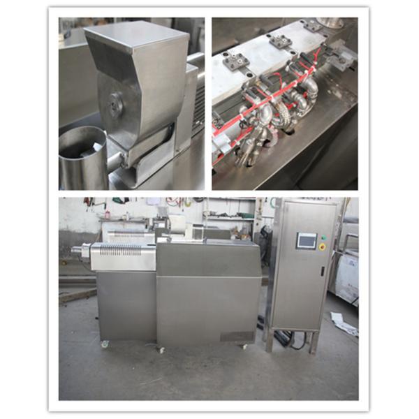 PLC Control Mini Laboratory Double Screw Extruder Stainless Steel 304 Made