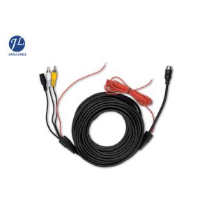 6M RCA Video Cable For Car Rear View Backup Camera Bus Truck Caravan 12V-24V