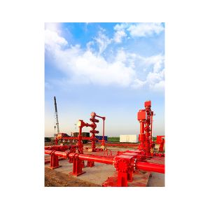 Cheap 5-1/8&quot; 130mm Nominal Bore Diameter Fractional Pumping Unit with High Light and Universal Fracturing Manifold for sale